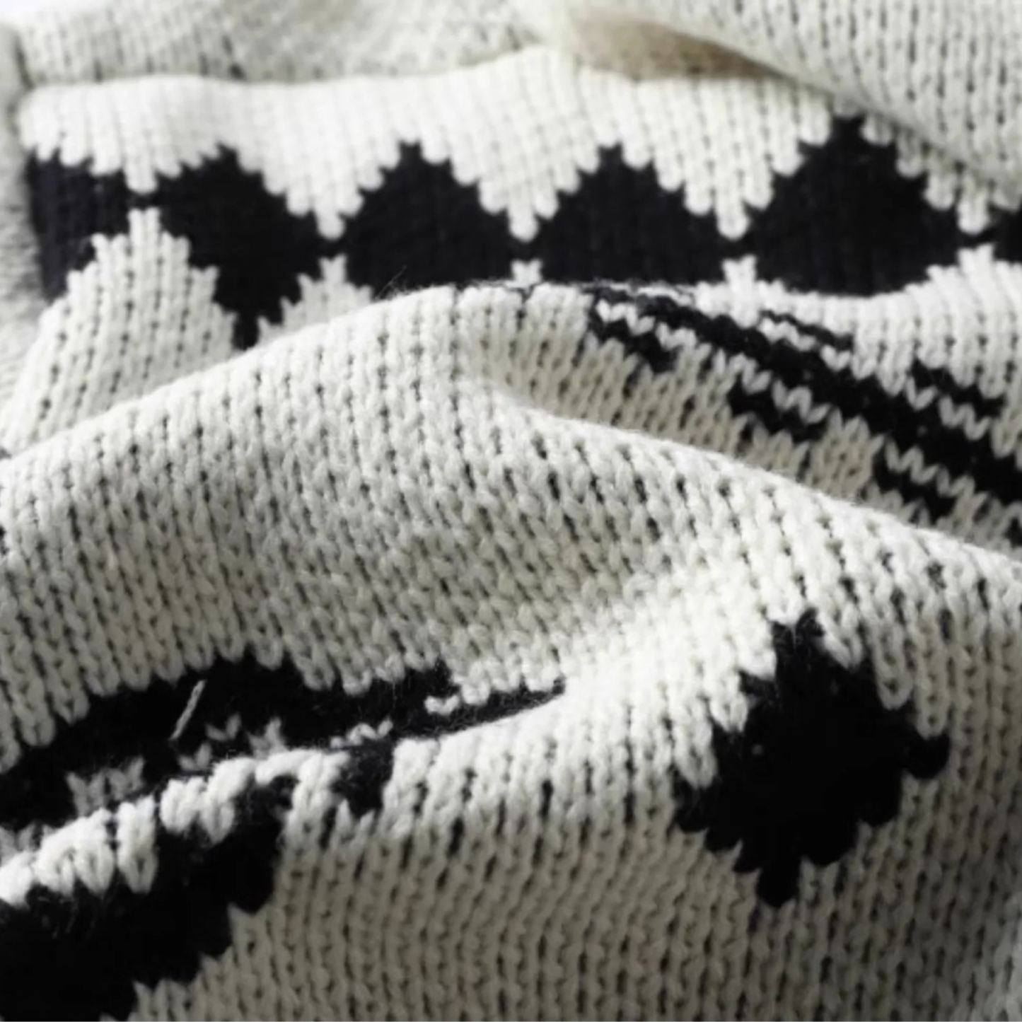 Hooded Sweater Zipper Cardigan-Aespa Karina