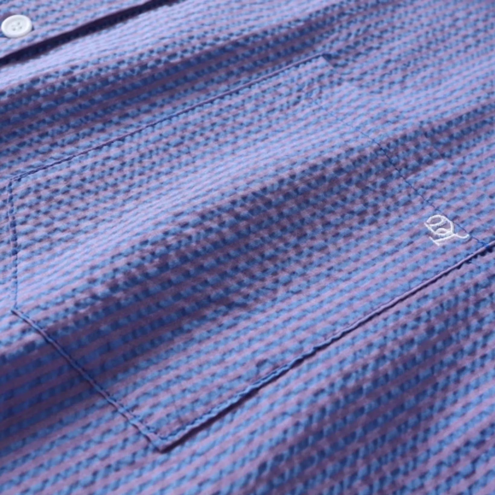 Loose Striped Long Sleeve Shirt-Blackpink Jennie