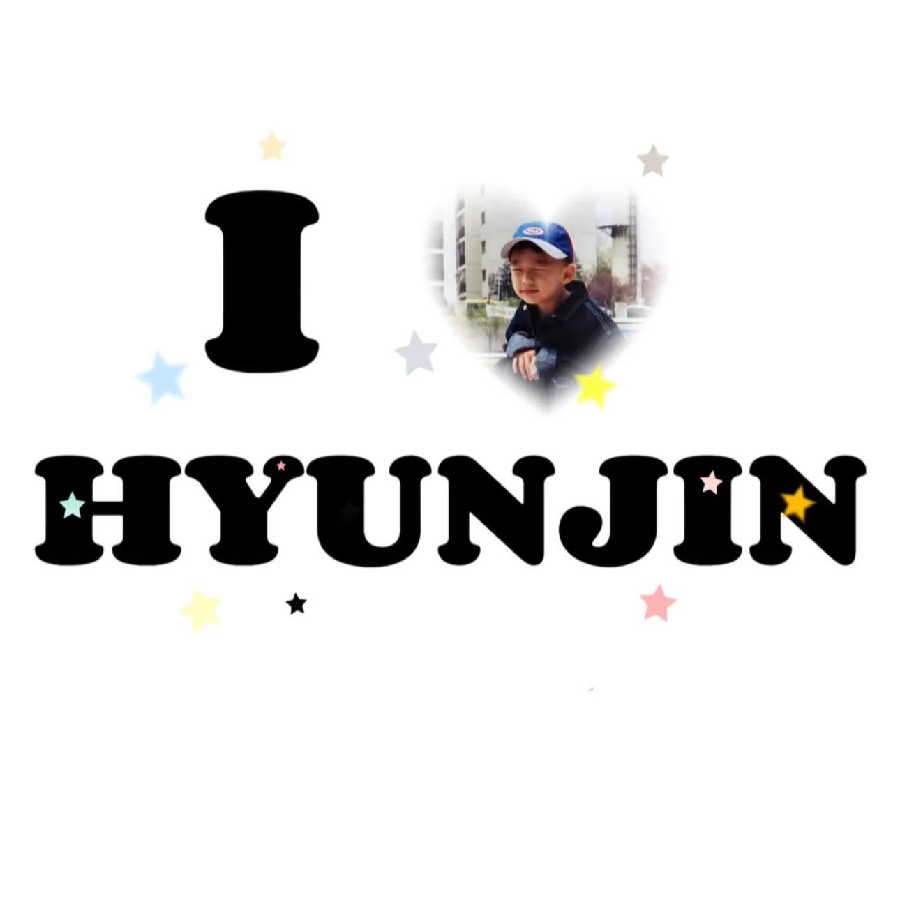 I LOVE -Customized Love Star Short Sleeve