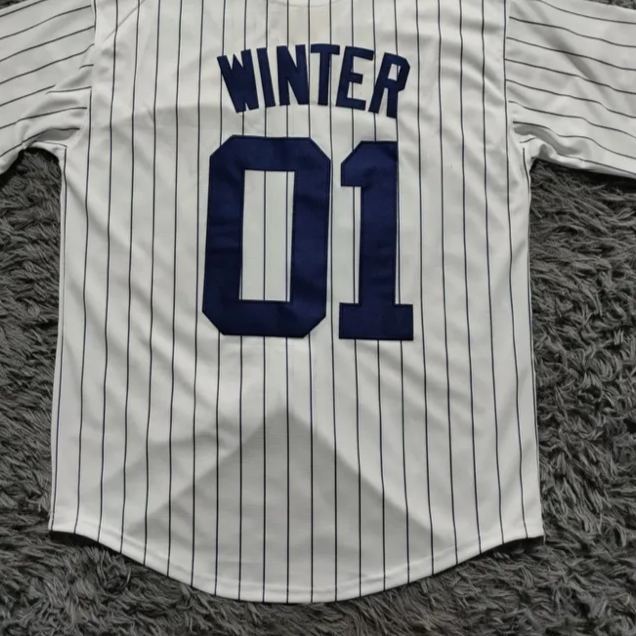 Aespa NY Baseball Customized  Jersey Shirt