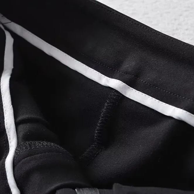 High-waisted belt-accented shorts for STAY | Stray Kids Concert Outfit