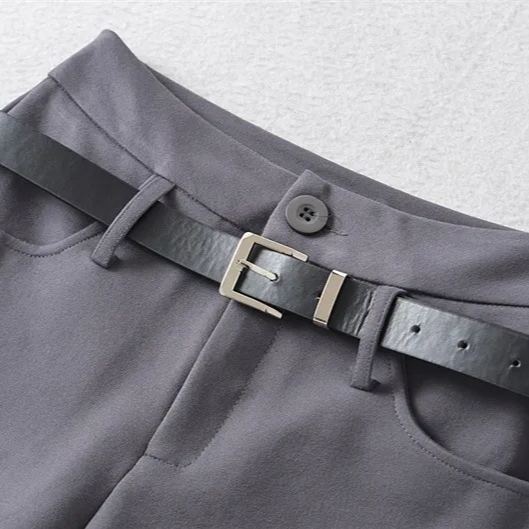 High-waisted belt-accented shorts for STAY | Stray Kids Concert Outfit