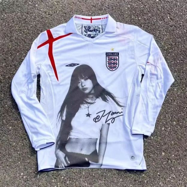 NewJeans Minji Hanni-Inspired Custom Remake Football Jersey