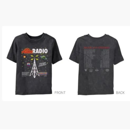 Coldplay 2025 World Tour Official Merch T-Shirt