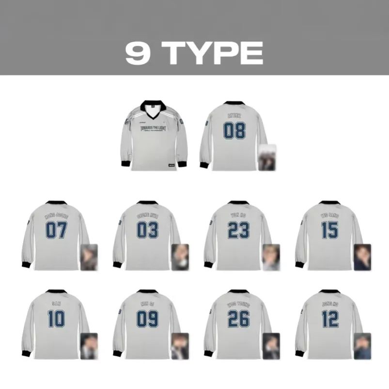 ATEEZ 2024 WORLD TOUR 'TOWARDS THE LIGHT' Europe Inspired Long Sleeve