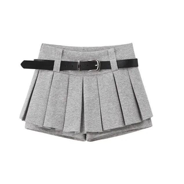 Babymonster Ahyeon Inspired Mine Pleated Skirt