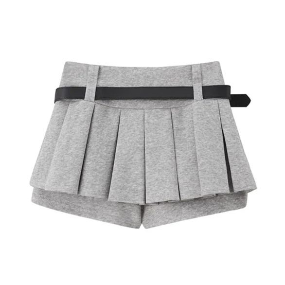 Babymonster Ahyeon Inspired Mine Pleated Skirt