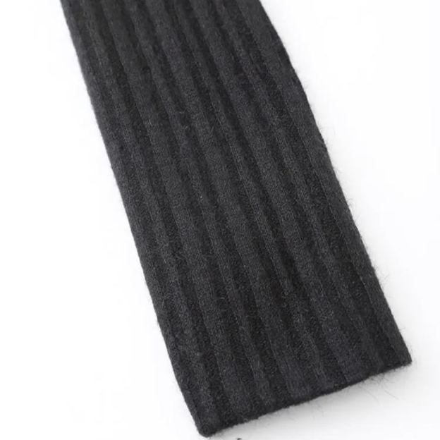 Aespa Karina Inspired Shibori Color Block Knit Tee