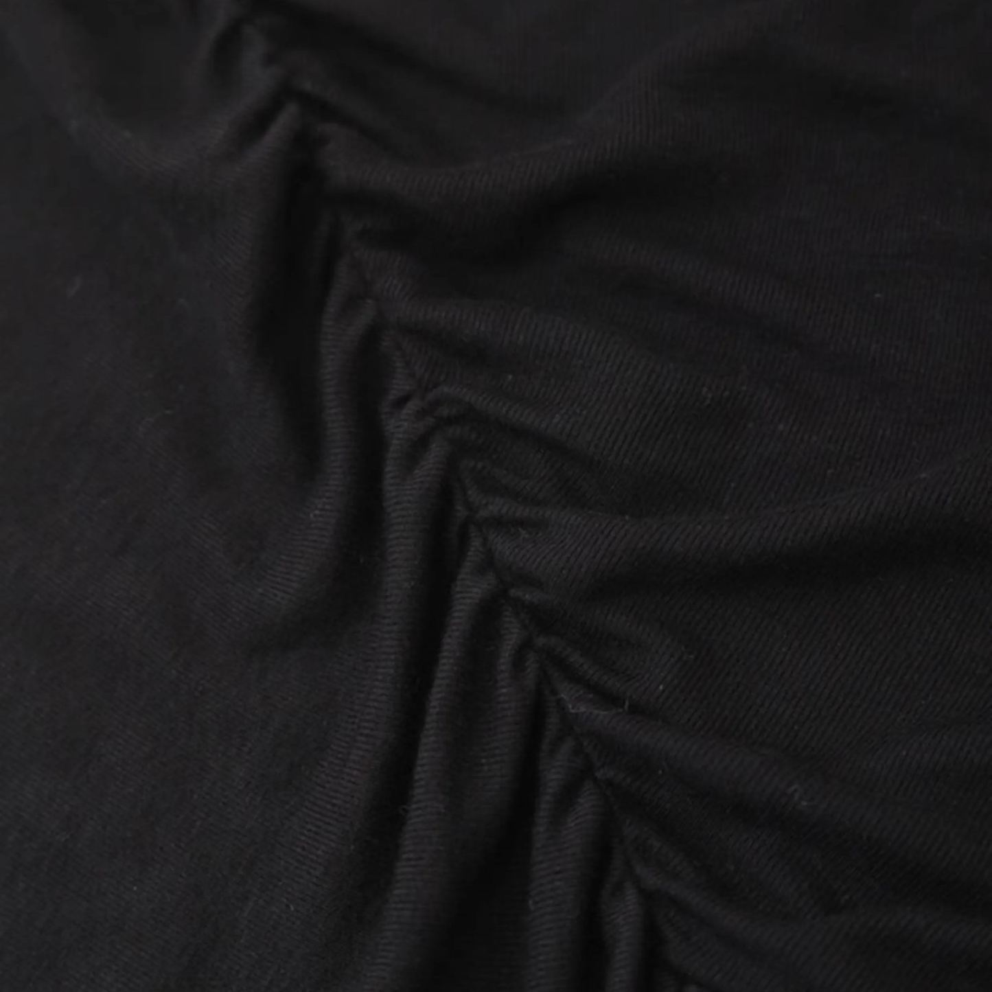 Aespa Karina Inspired Shibori Color Block Knit Tee