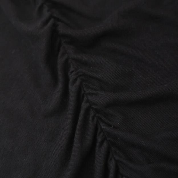 Aespa Karina Inspired Shibori Color Block Knit Tee