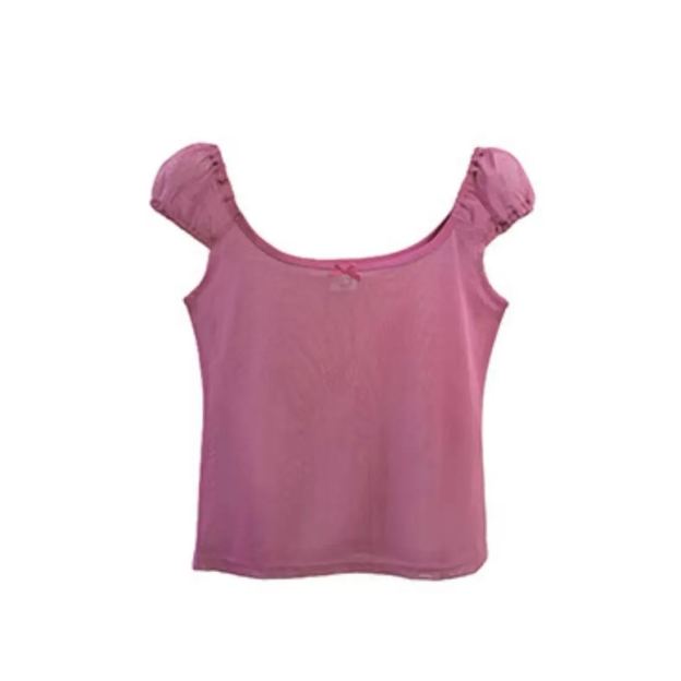 Newjeans Haerin & Danielle Inspired Mesh Short Sleeve Top - NJZ