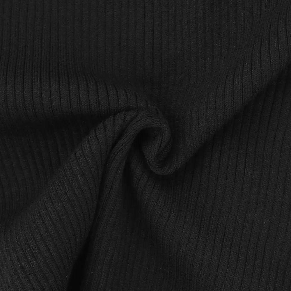 Aespa Karina Inspired Black Slim Fit Cardigan