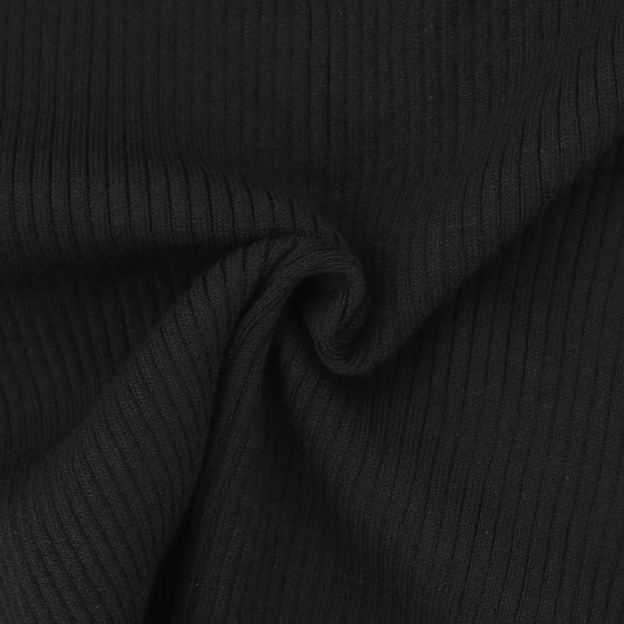 Aespa Karina Inspired Black Slim Fit Cardigan