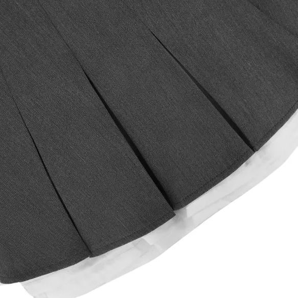 IVE Wonyoung Inspired Pleated Mini Skirt