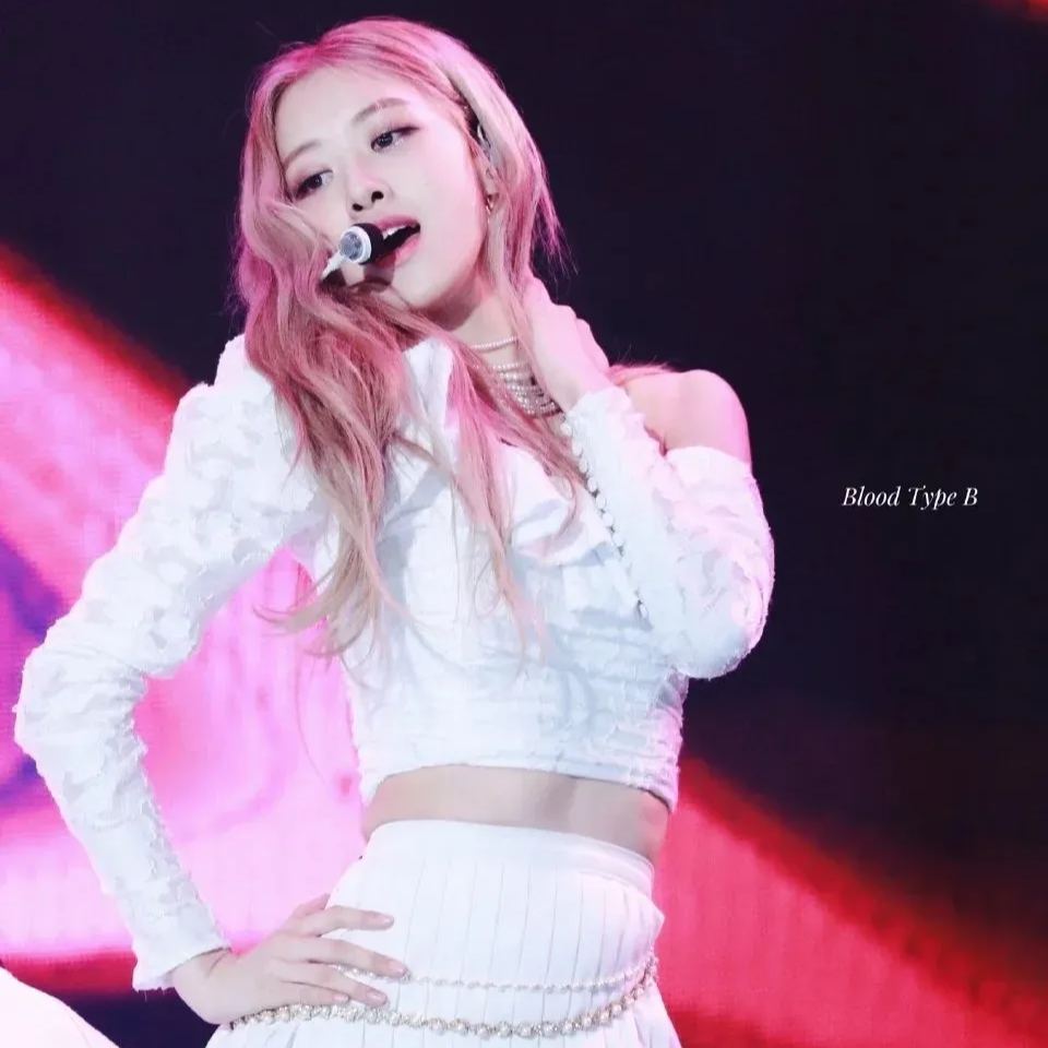 Blackpink Rose Inspired One Shoulder Lace Crop Top Pleated Skirt Set