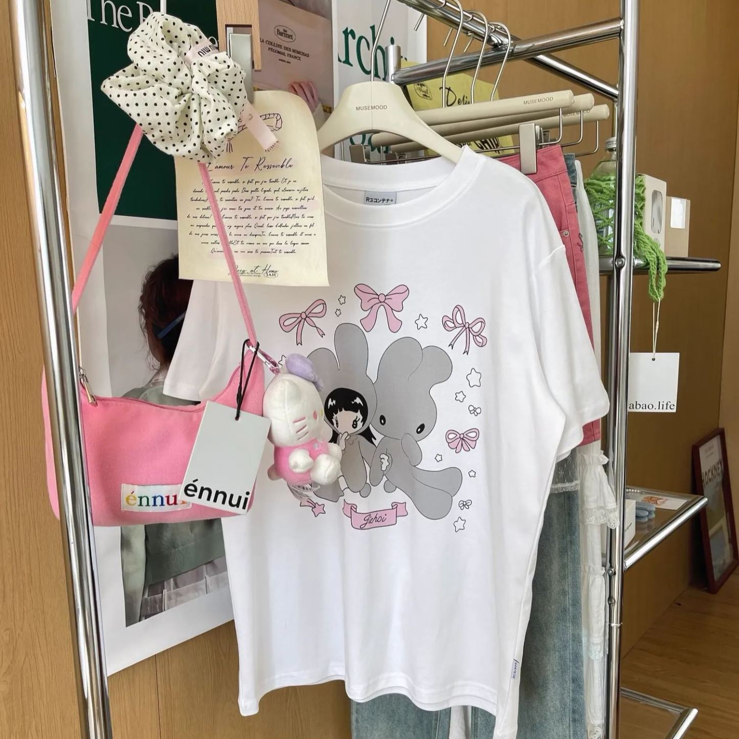 NewJeans Danielle Inspired Bunny Girl T-Shirt - NJZ