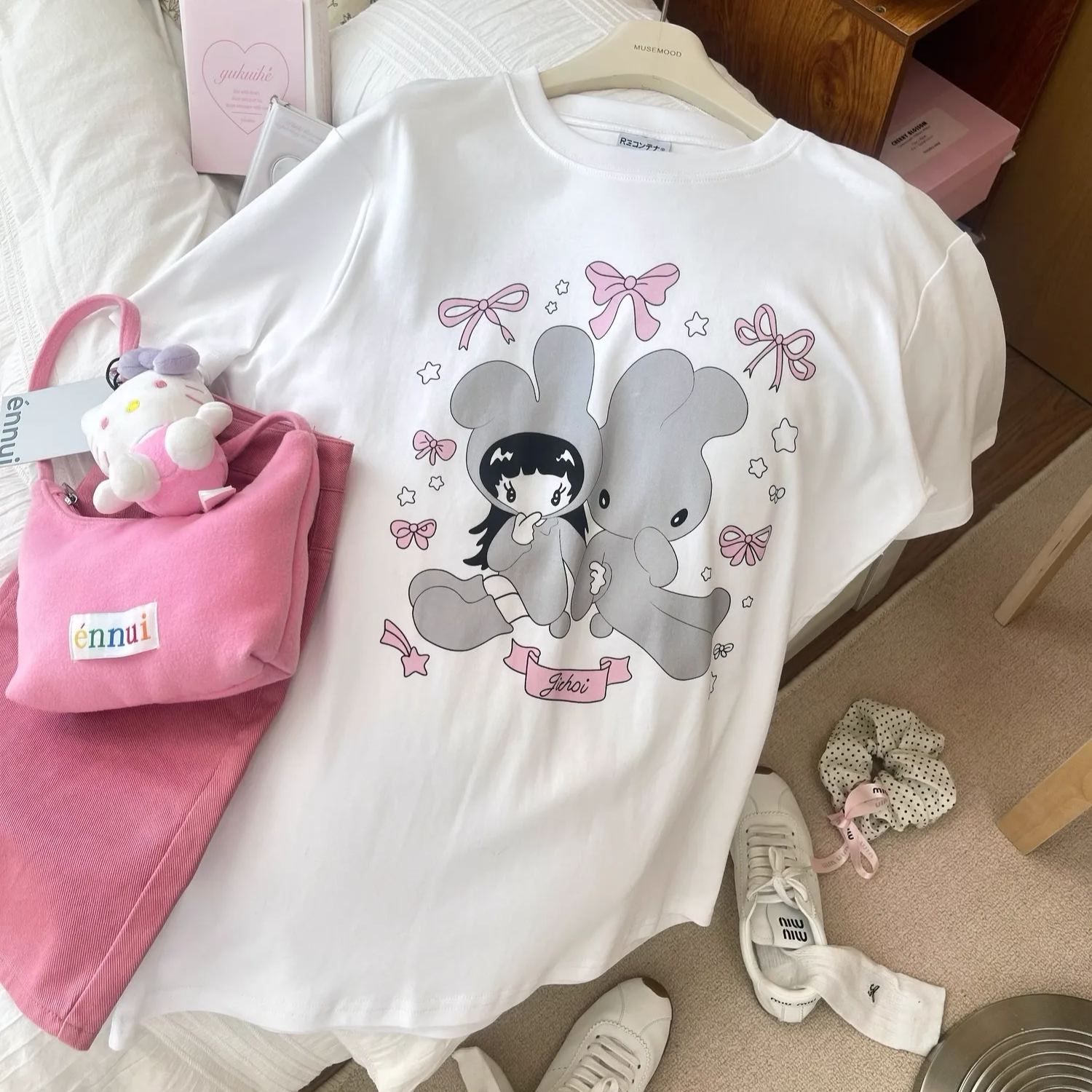 NewJeans Danielle Inspired Bunny Girl T-Shirt - NJZ