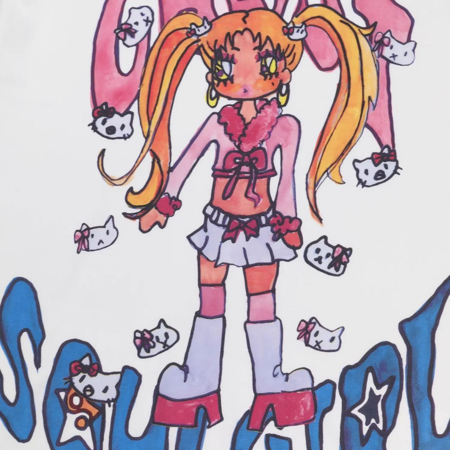 TWICE Nayeon Inspired Anime Girl Graphic Tee