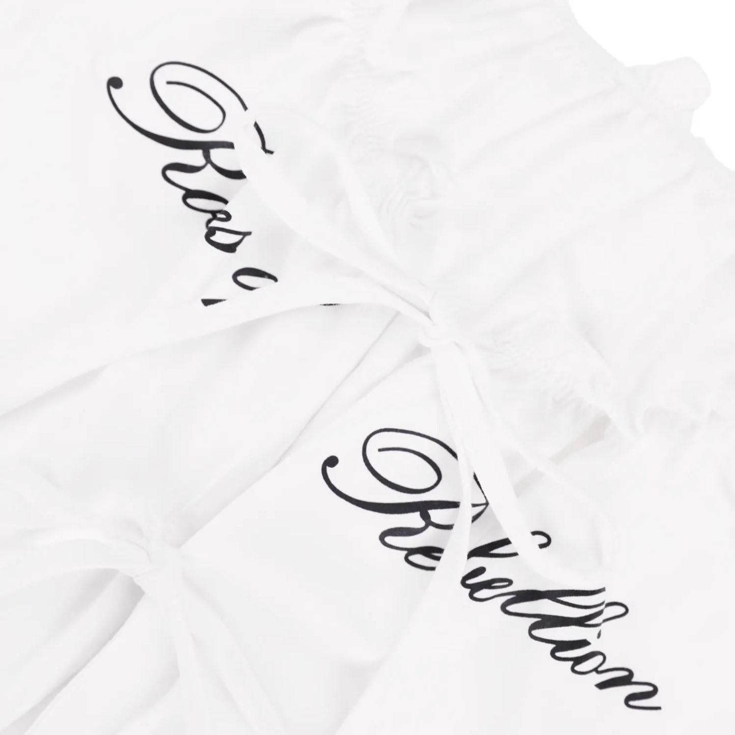 Aespa Ningning Inspired Ruffled Tie-Front Top