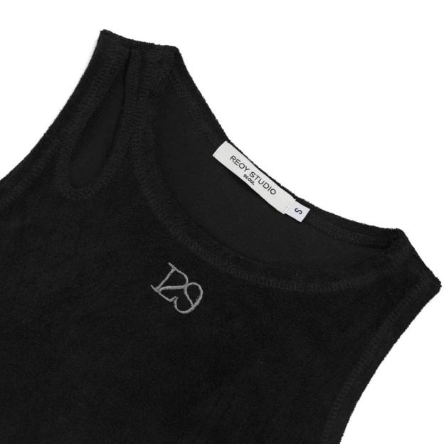 Aespa Karina Inspired Blackp Sleeveless Tank Top