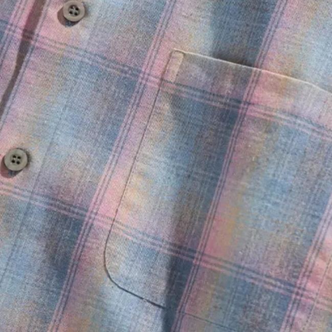 BTS V Inspired Plaid Shirt