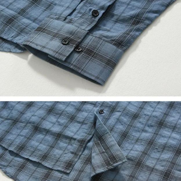 TXT Soobin Inspired Plaid Shirt