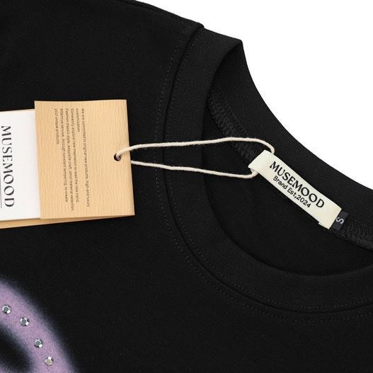 IVE Wonyoung Inspired Bow Beaded Tee