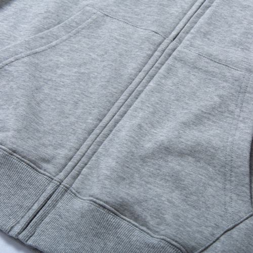 SEVENTEEN S.Coups&Jeonghan Inspired Gray Zip-up Hoodie