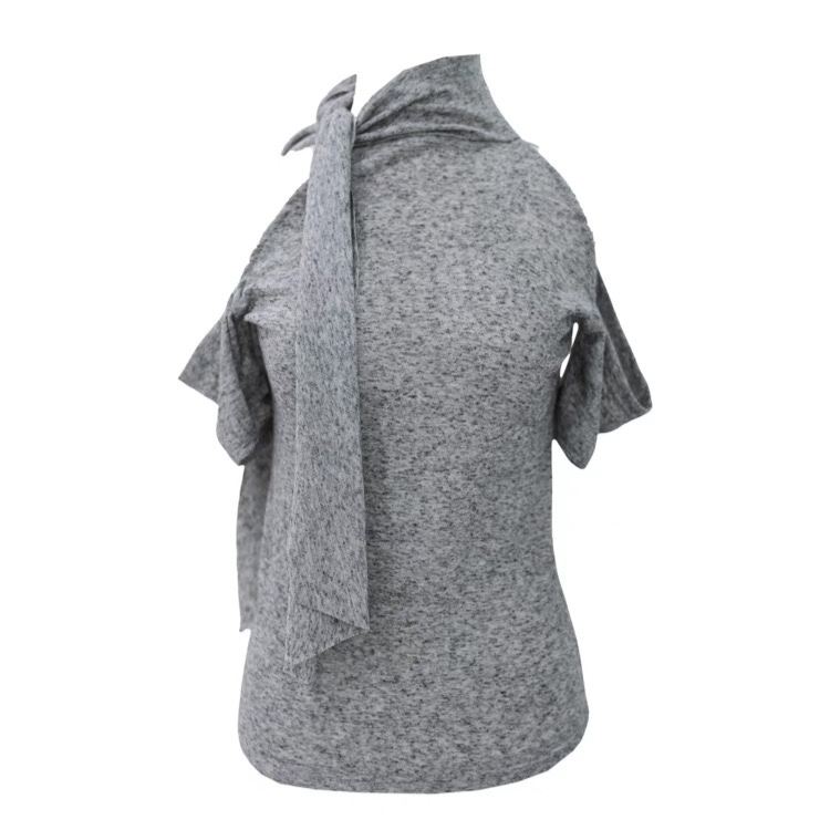 NMIXX Sullyoon Inspired Halter Open Shoulder Top
