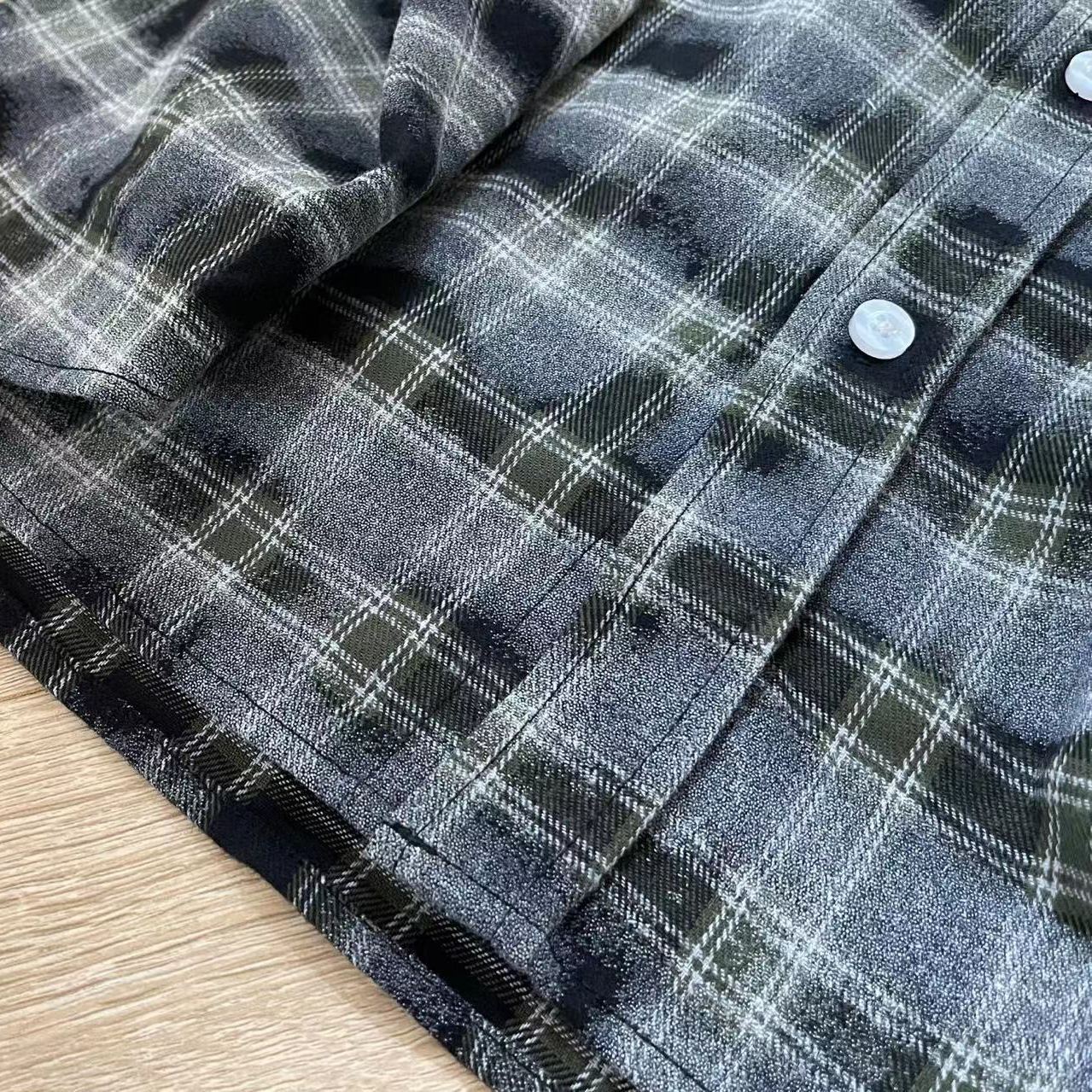 LE SSERAFIM Chaewon Inspired Plaid Shirt