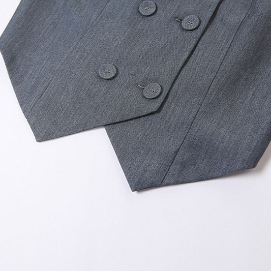 Blackpink Jennie Inspired Grey Halter Vest Top