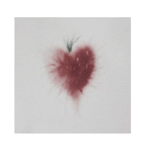 Blackpink Jisoo Inspired Thorn Strawberry Sleeveless Vest