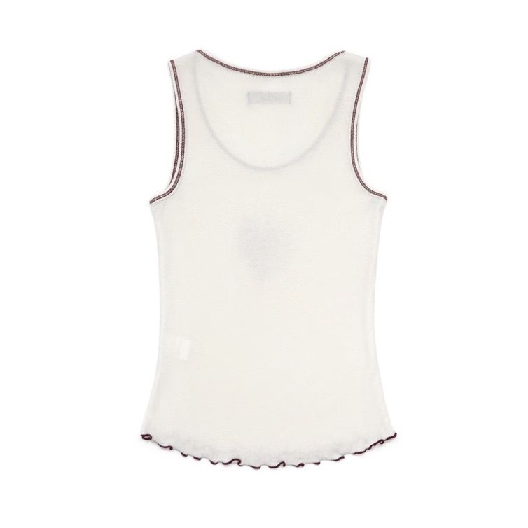 Blackpink Jisoo Inspired Thorn Strawberry Sleeveless Vest