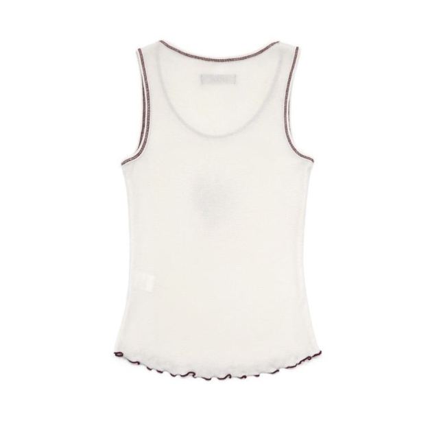 Blackpink Jisoo Inspired Thorn Strawberry Sleeveless Vest