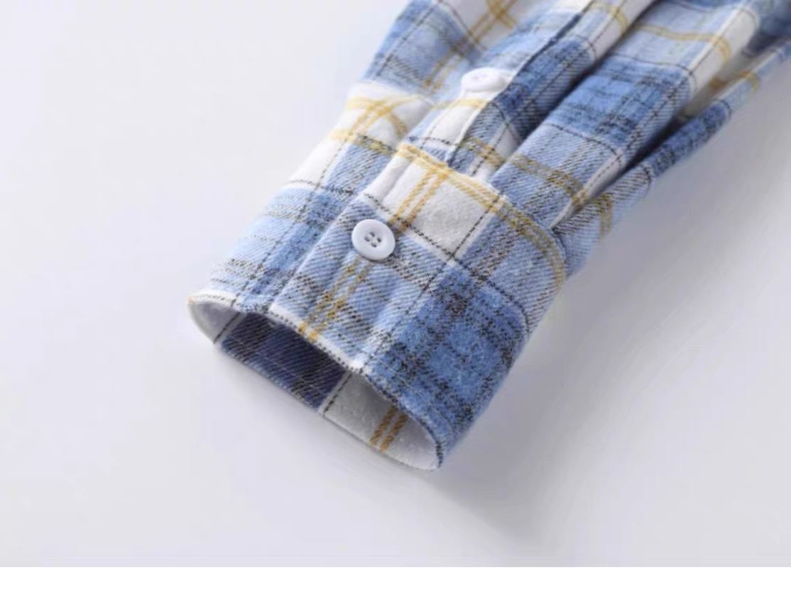 Seventeen&Aespa&ITZY Inspired Plaid Shirt