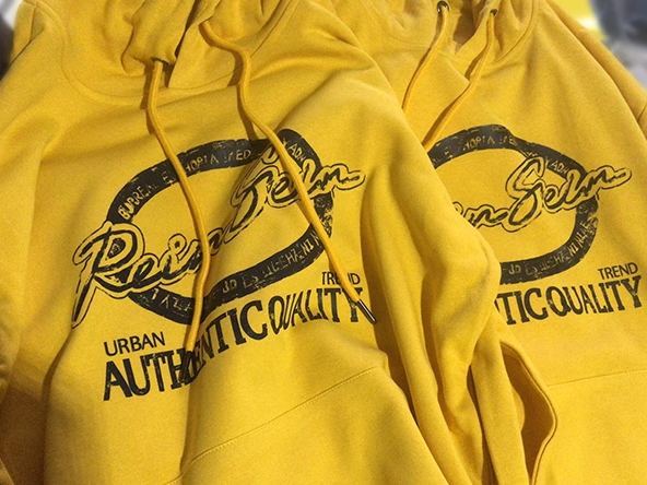 SEVENTEEN Jeonghan Inspired Yellow Graphic Hoodie