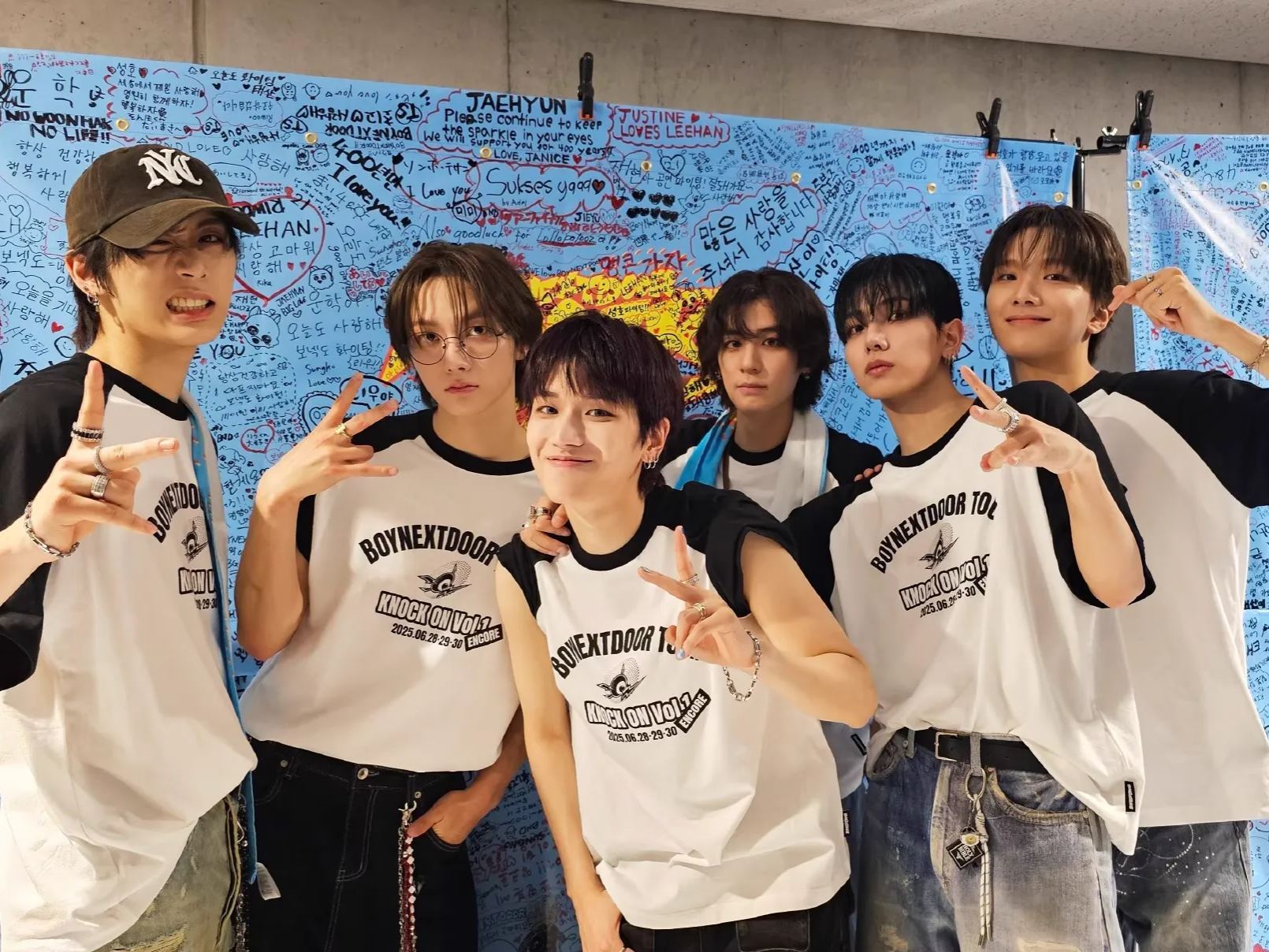 BOYNEXTDOOR Tour KNOCK ON VOL.1 Encore in Japan Merch Inspired T-Shirt