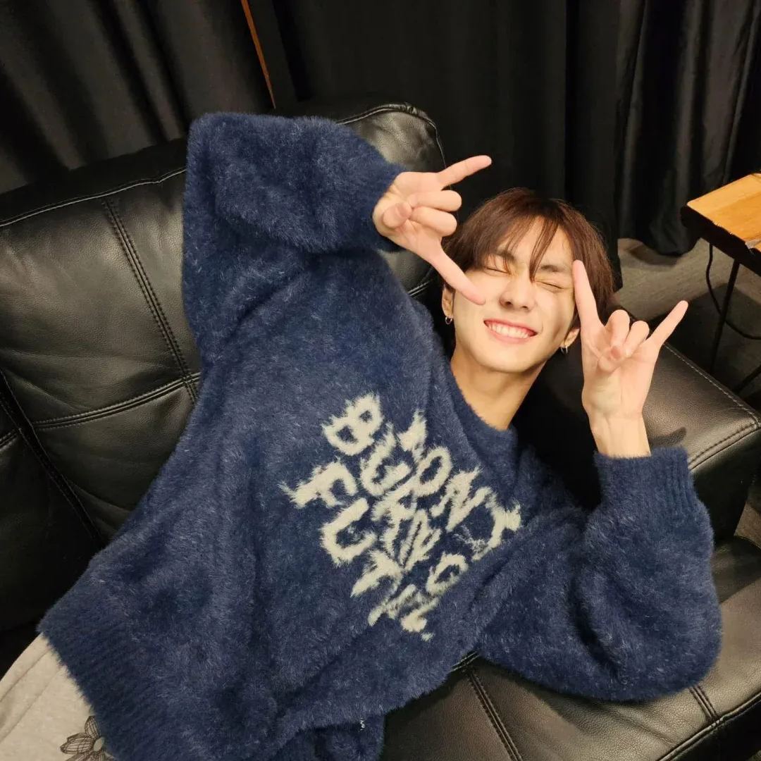 ENHYPEN Jungwon Inspired Mohair Sweater