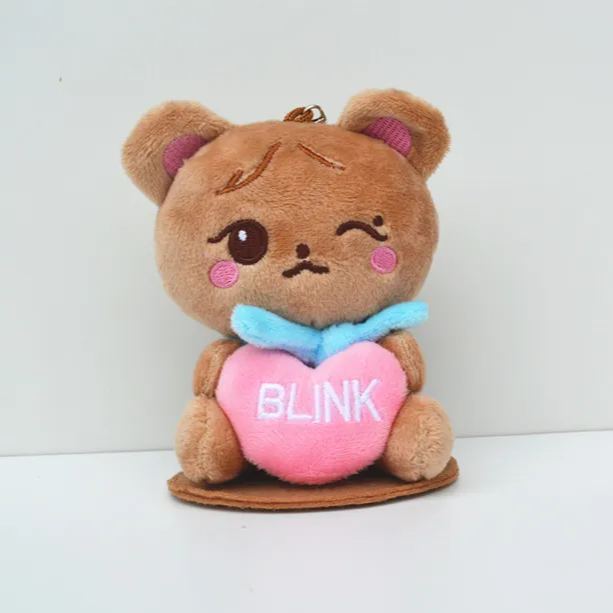 BlACKPINK 2025 WORLD TOUR MERCH INSPIRED CHARACTER MAGNETIC PLUSH KEYRING