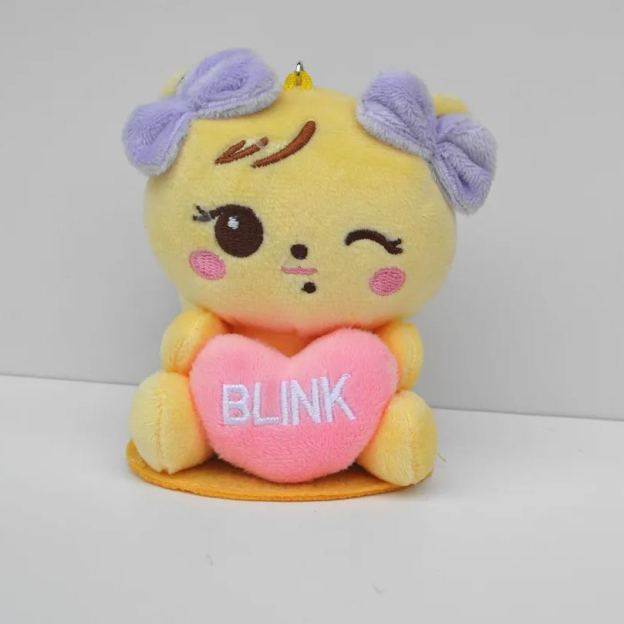 BlACKPINK 2025 WORLD TOUR MERCH INSPIRED CHARACTER MAGNETIC PLUSH KEYRING