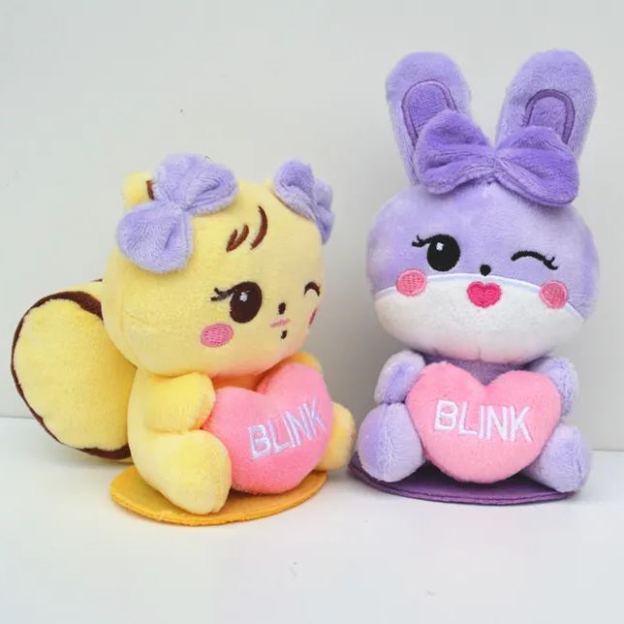 BlACKPINK 2025 WORLD TOUR MERCH INSPIRED CHARACTER MAGNETIC PLUSH KEYRING