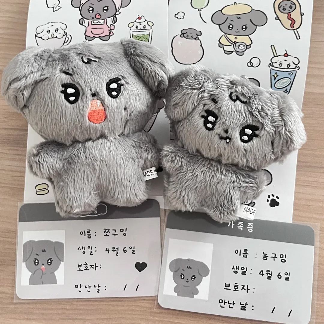 Seventeen Mingyu Inspired Doll Jjoguming&Nyomguming