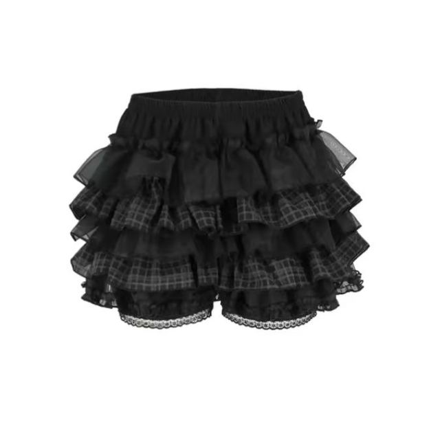 Aespa Giselle Inspired TUTU SHORTS IN CHECK