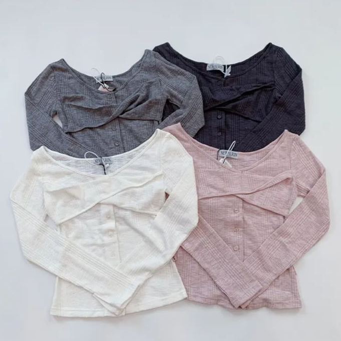 BabyMonster Ahyeon Inspired Long Sleeve Slim Fit Cardigan