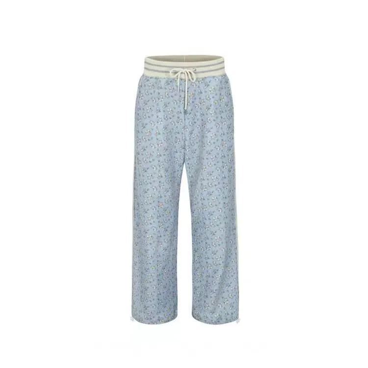 TWICE Nayeon&Illit Moka Inspired Rabbit Print Hooded Zip-up Jacket Pants Set