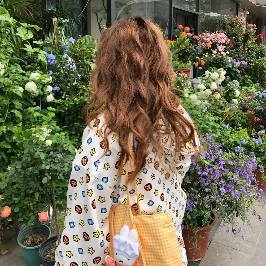 NewJeans Haerin Inspired BABY MILO Print Zip-Up Hoodie Jacket