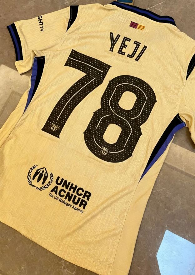 ITZY Barcelona collaboration Custom Jersey