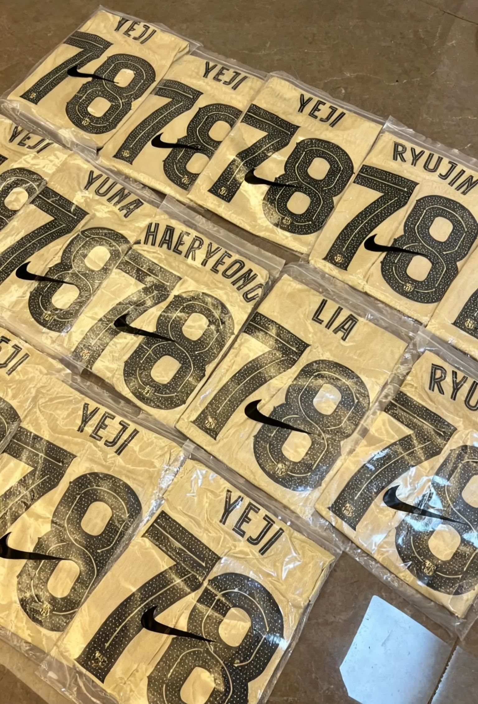 ITZY Barcelona collaboration Custom Jersey