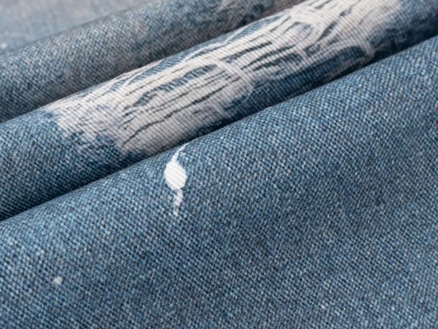 Enhypen Niki Inspired Trompe L‘oeil Denim Printed Pants