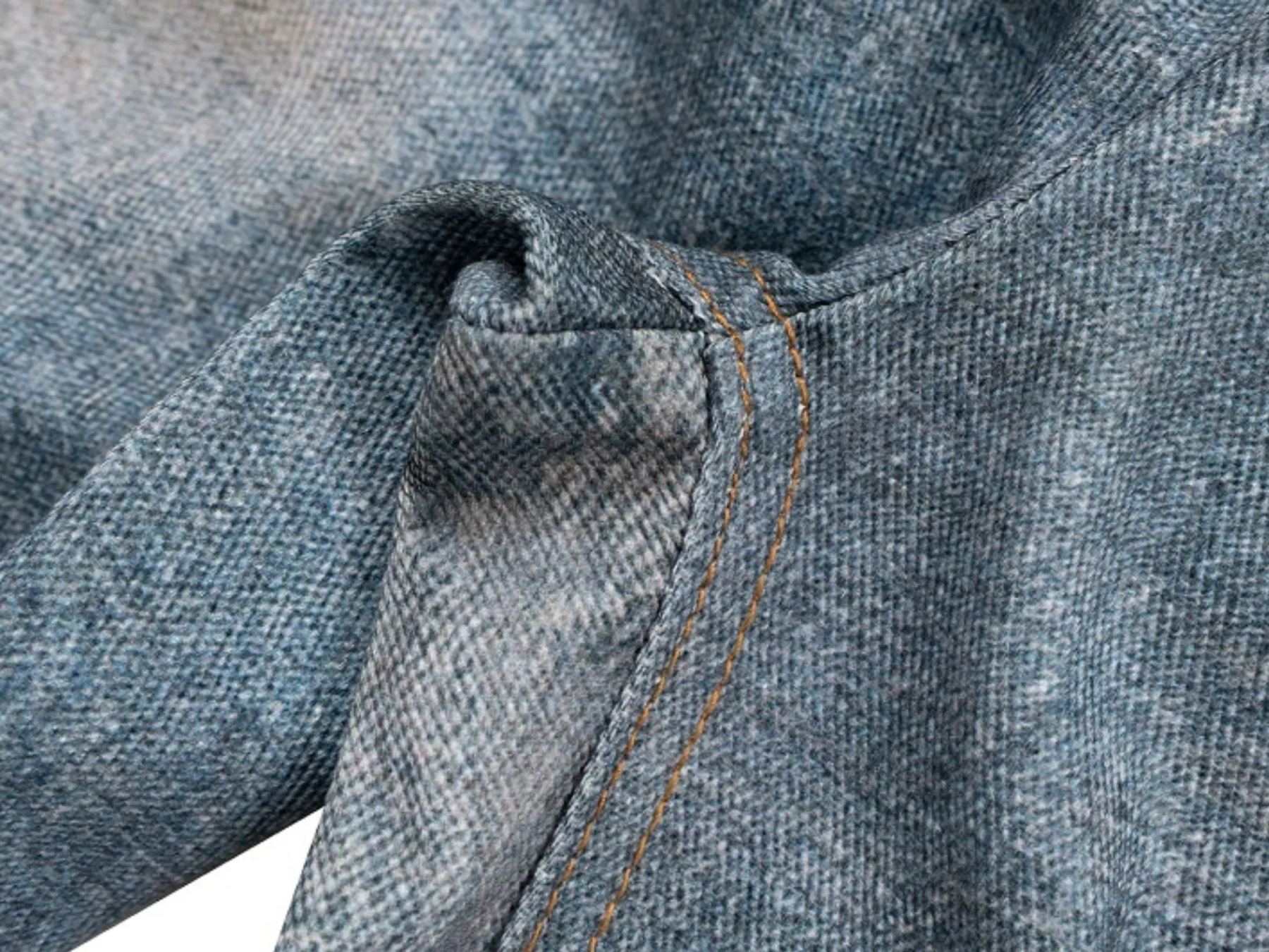 Enhypen Niki Inspired Trompe L‘oeil Denim Printed Pants